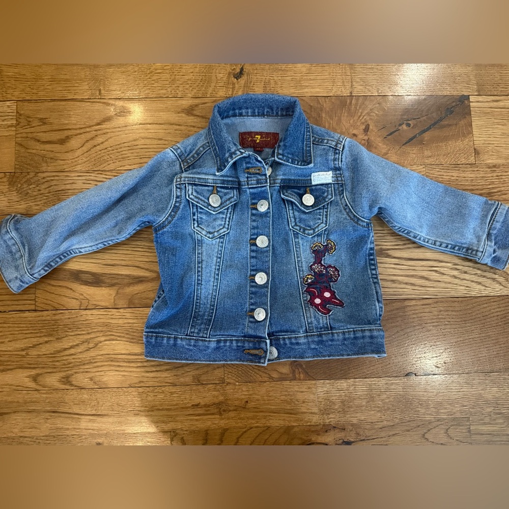 7 for All Mankind Toddler Jean Jacket. Size 2T.